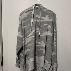 Gray Camo Hoodie Aerie